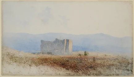 Castillo de Buits, cerca de Bewcastle, 1840-58